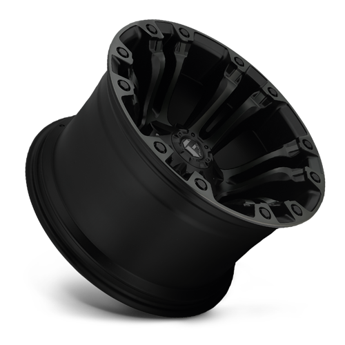 Aluminum 17X10 Vapor D560 Matte Black Fuel Off Road Wheels-10