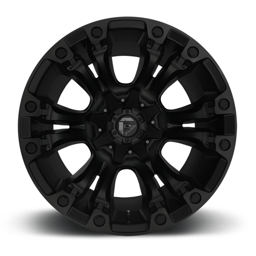 Aluminum 20X9 Vapor D560 Matte Black Fuel Off Road Wheels-2
