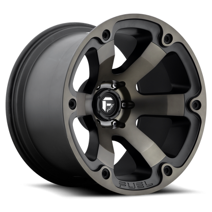 Aluminum 20X9 Beast D564 Matte Black/Machined Dark Tint Fuel Off Road Wheels-18