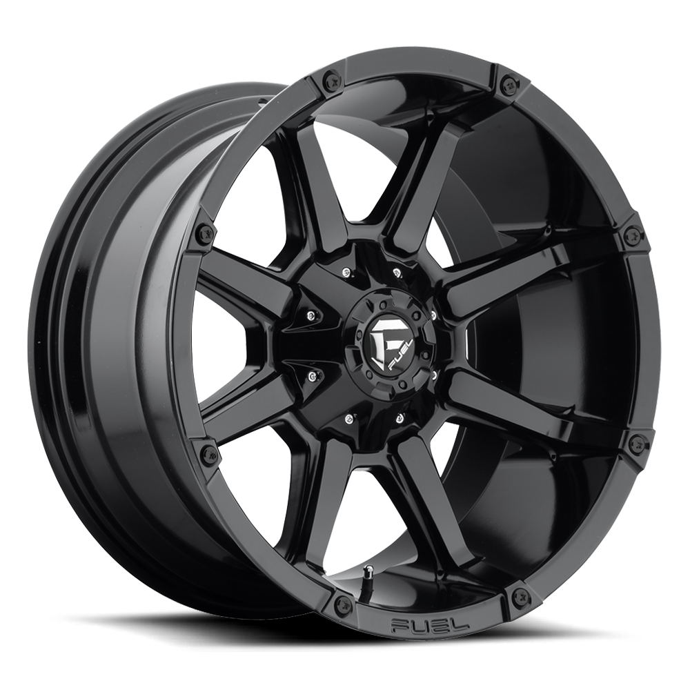 Aluminum 18X9 Coupler D575 Gloss Black Fuel Off Road Wheels-6