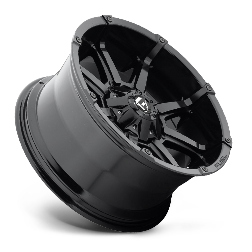 Aluminum 18X9 Coupler D575 Gloss Black Fuel Off Road Wheels-4