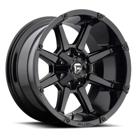 Aluminum 18X9 Coupler D575 Gloss Black Fuel Off Road Wheels