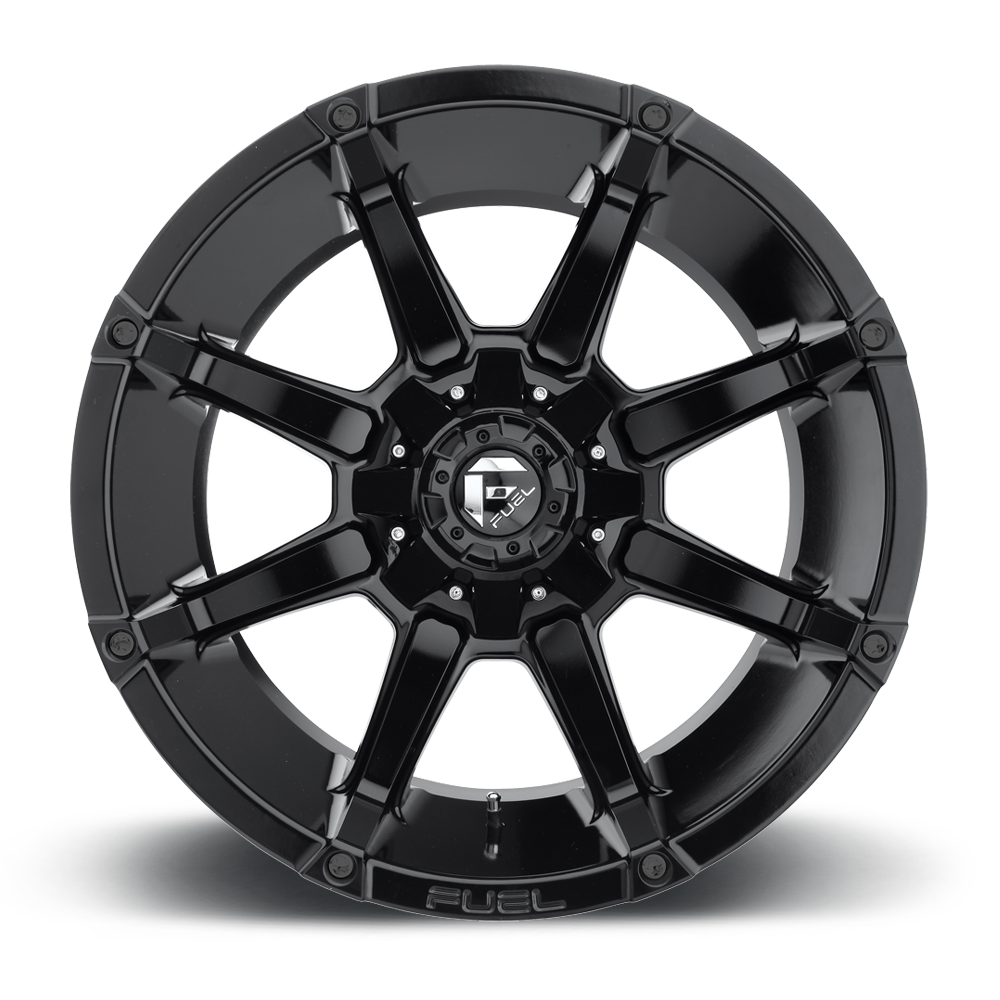 Aluminum 18X9 Coupler D575 Gloss Black Fuel Off Road Wheels-2