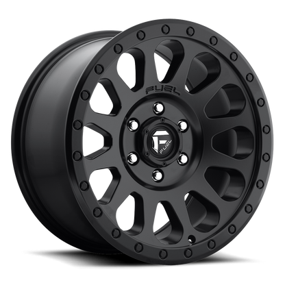 Aluminum 16X8 Vector D579 Matte Black Fuel Off Road Wheels-9