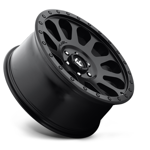 Aluminum 16X8 Vector D579 Matte Black Fuel Off Road Wheels-10