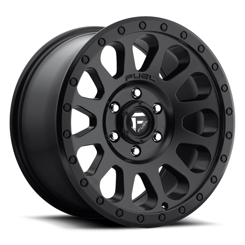Aluminum 16X8 Vector D579 Matte Black Fuel Off Road Wheels-6