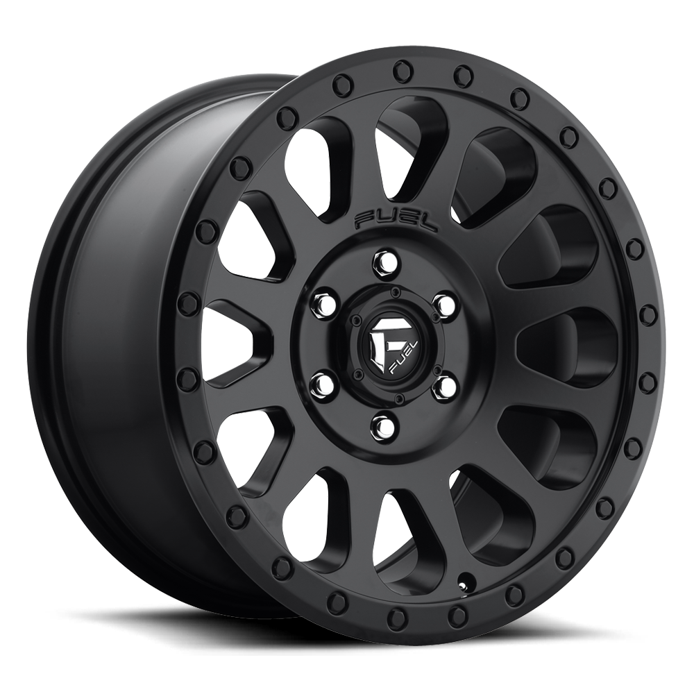 Aluminum 18X9 Vector D579 Matte Black Fuel Off Road Wheels-24
