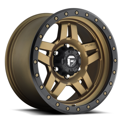 Aluminum 18X9 Anza D583 Bronze Fuel Off Road Wheels