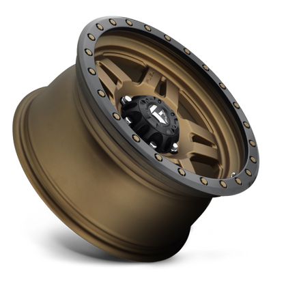 Aluminum 18X9 Anza D583 Bronze Fuel Off Road Wheels-1