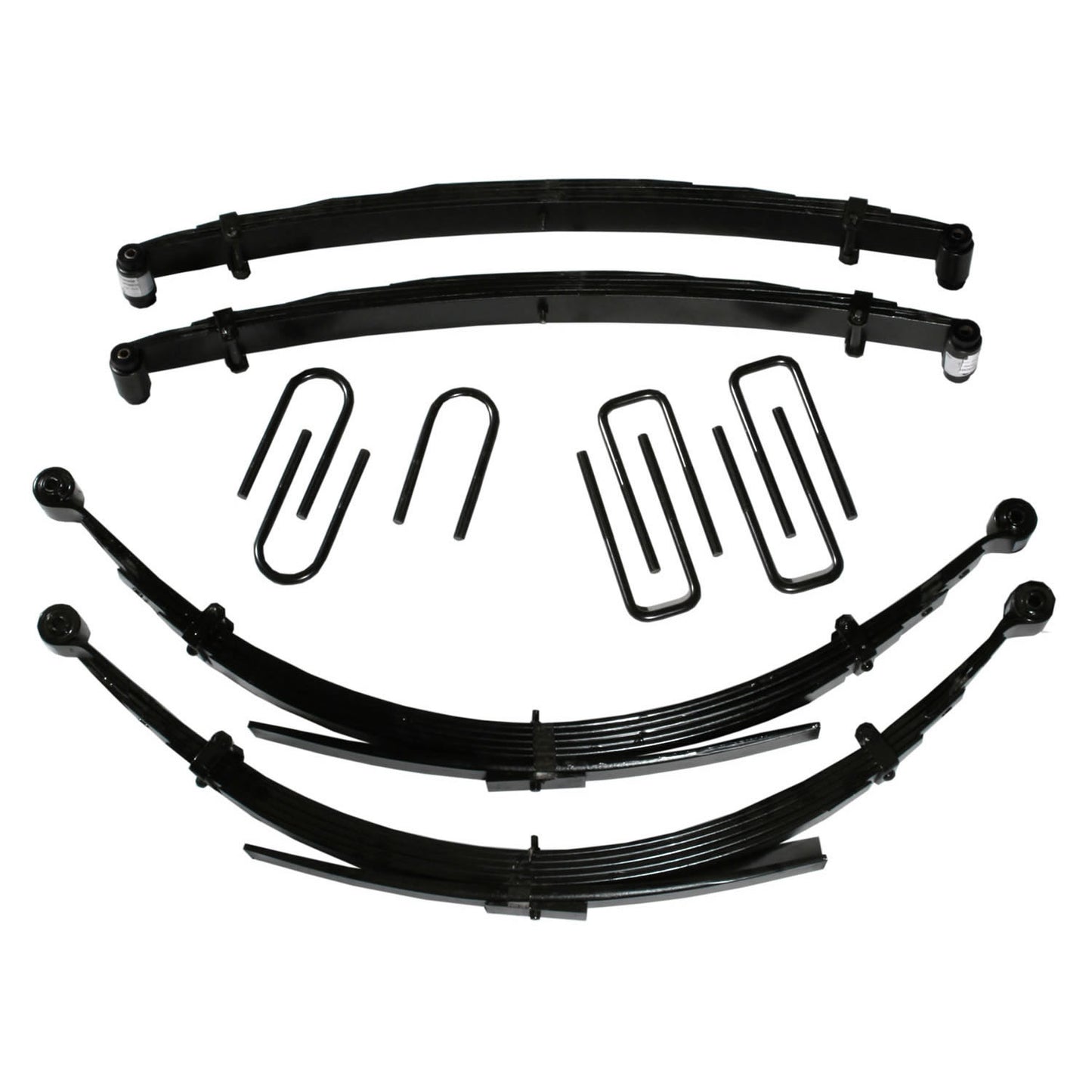 Lift Kit 6 Inch Front/4.5 Inch Rear Lift 89-91 Dodge W250/W350 Includes Front/Rear Leaf Springs Front/Rear U Bolt Kits Front Bushing Kit Skyjacker