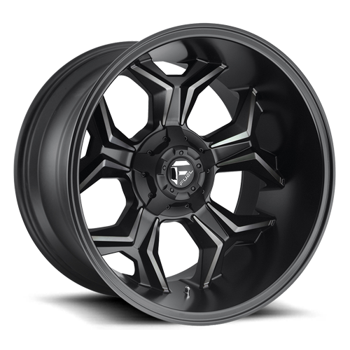 Aluminum 20X9 Avenger D605 Matte Black/Machined Dark Tint Fuel Off Road Wheels