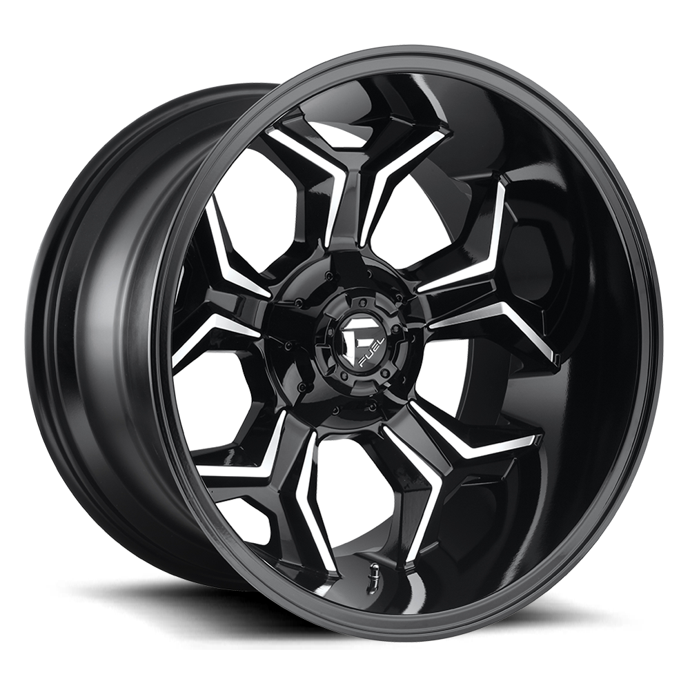 Aluminum 20X9 Avenger D605 Matte Black/Machined Dark Tint Fuel Off Road Wheels-12