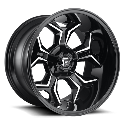 Aluminum 20X9 Avenger D605 Matte Black/Machined Dark Tint Fuel Off Road Wheels-12