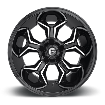 Aluminum 20X9 Avenger D605 Matte Black/Machined Dark Tint Fuel Off Road Wheels-14
