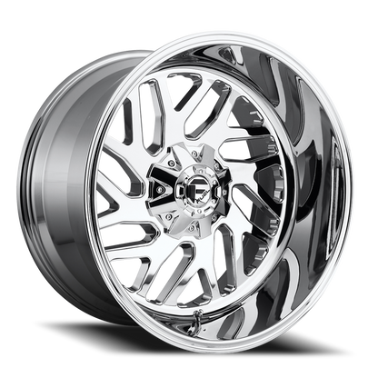 Aluminum 20X9 Triton D609 Chrome Plated Fuel Off Road Wheels-3