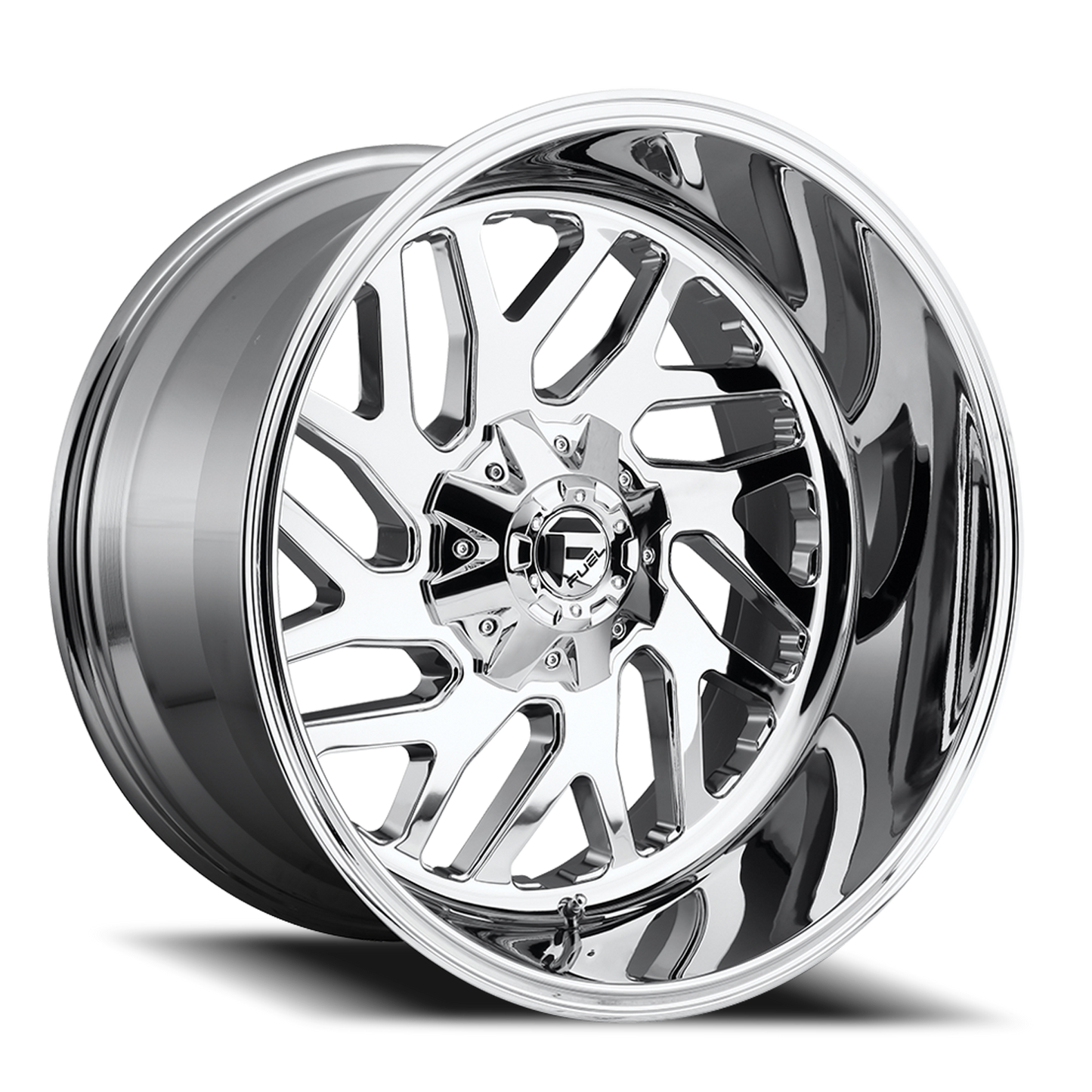 Aluminum 20X9 Triton D609 Chrome Plated Fuel Off Road Wheels-15