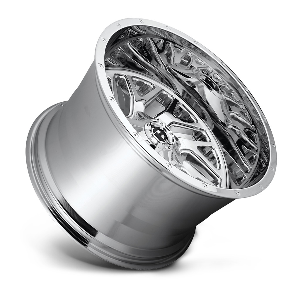 Aluminum 20X9 Triton D609 Chrome Plated Fuel Off Road Wheels-13