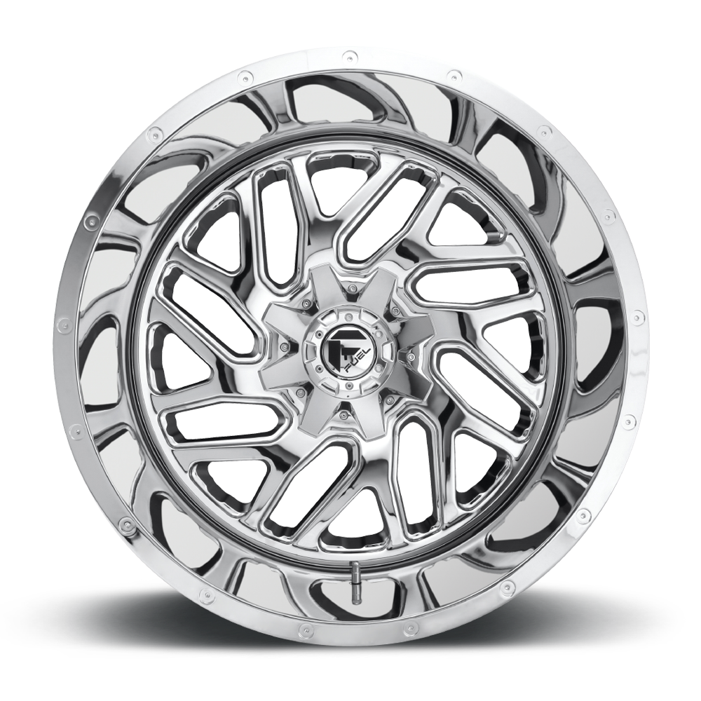 Aluminum 20X9 Triton D609 Chrome Plated Fuel Off Road Wheels-14