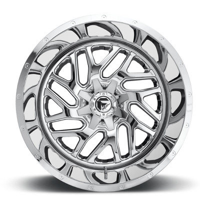 Aluminum 20X9 Triton D609 Chrome Plated Fuel Off Road Wheels-14