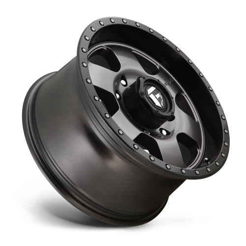 Aluminum 18X9 Podium D619 Anthracite/Black Lip Fuel Off Road Wheels-13