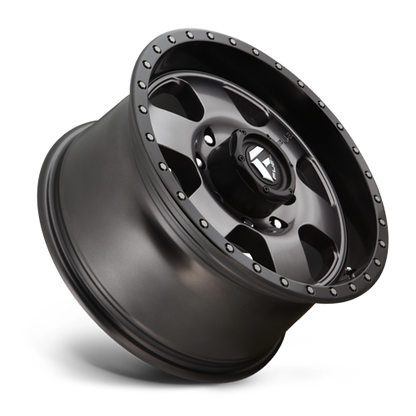 Aluminum 20X9 Podium D619 Anthracite/Black Lip Fuel Off Road Wheels-13