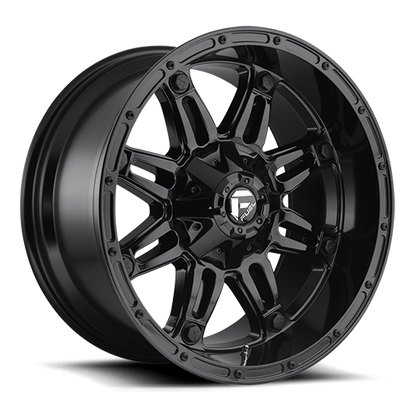 Aluminum 17X9 Hostage D625 Gloss Black Fuel Off Road Wheels-3