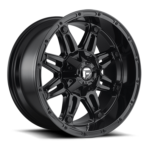 Aluminum 17X9 Hostage D625 Gloss Black Fuel Off Road Wheels-12