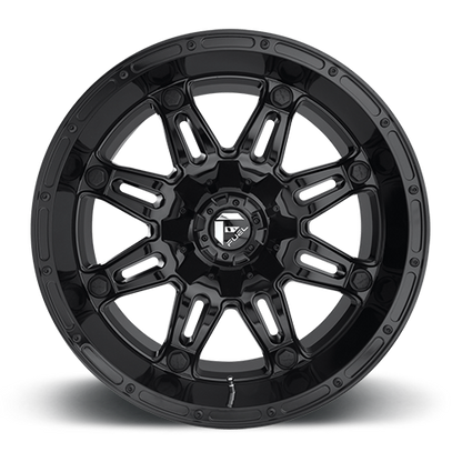 Aluminum 17X9 Hostage D625 Gloss Black Fuel Off Road Wheels-8