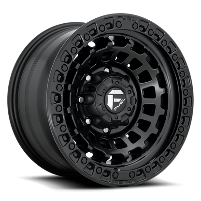 Aluminum 17X9 Zephyr D633 Matte Black Fuel Off Road Wheels-18