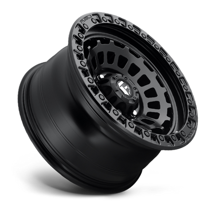 Aluminum 17X9 Zephyr D633 Matte Black Fuel Off Road Wheels-10