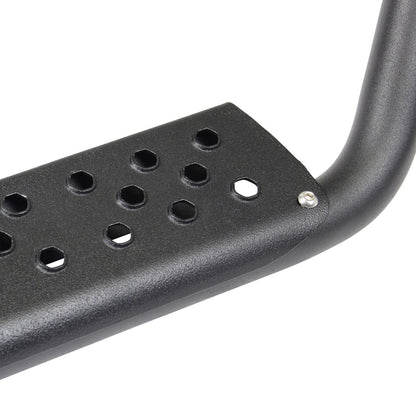 4 Inch Drop Steps for Dominator Xtreme D6, Pair Textured Powder Coat Textured Black 1999-2024 Ford F-250/F-350 2006-2023 Toyota Tacoma 2007-2021 Toyota Tundra 2007-2024 Jeep Wrangler JK/JL Go Rhino-2