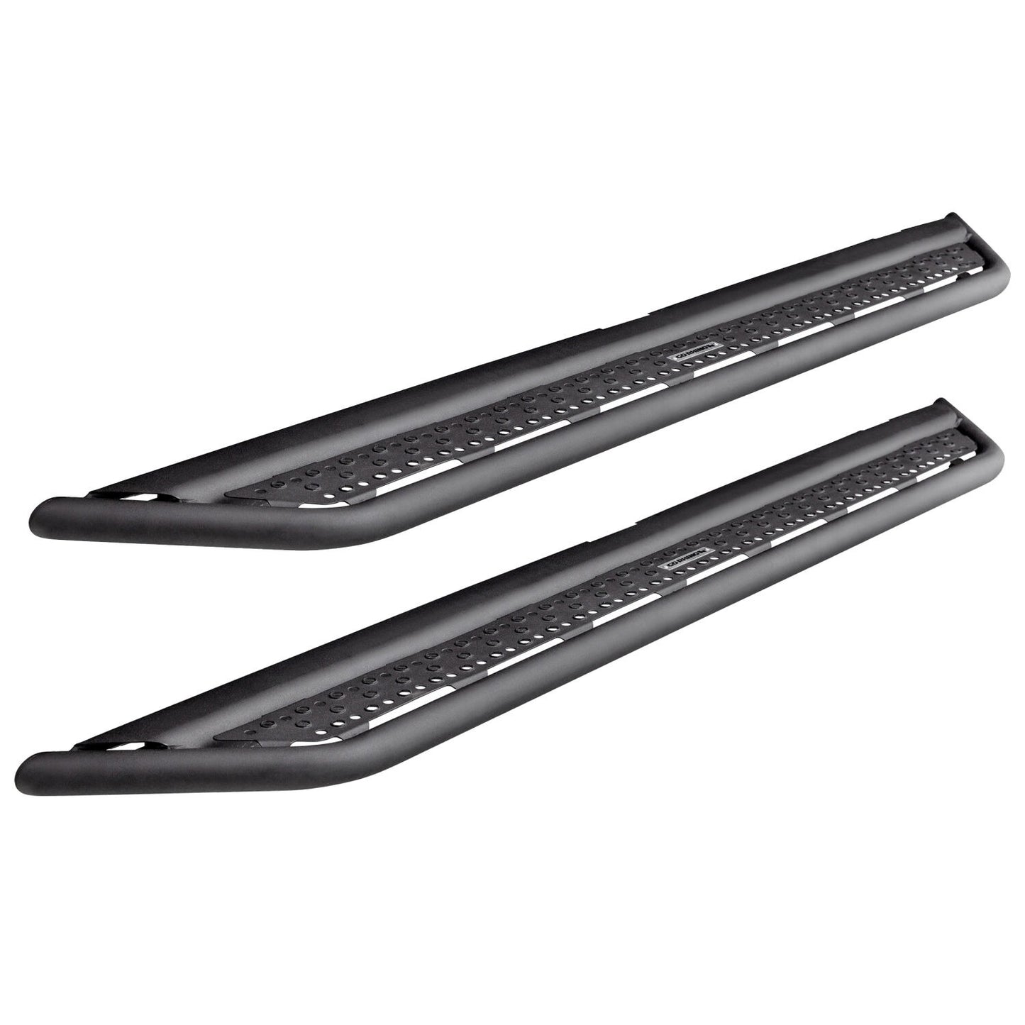Dominator Xtreme D6 SideSteps With Mounting Bracket Kit Textured Black 2015-2026 Ford F-150 Go Rhino