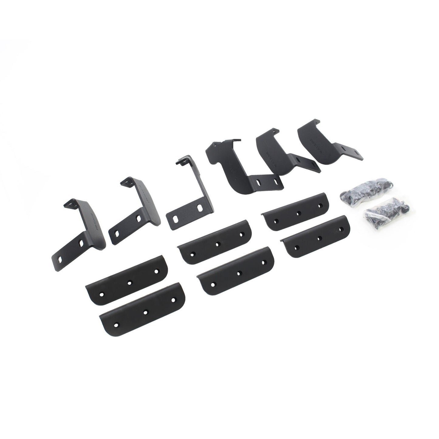 Dominator Xtreme D6 SideSteps Complete Kit: SideStep + Brackets Sold in pairs Textured Black 2023-2026 Toyota Sequoia Go Rhino