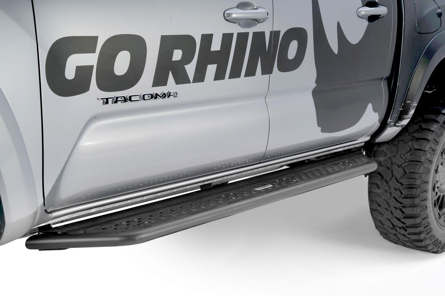 Dominator Xtreme D6 W/Rocker Panel Mounting Kit Textured Black For 2024-2026 Lexus GX550 2024-2026 Toyota Land Cruiser Go Rhino-1