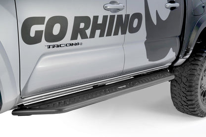 Dominator Xtreme D6 W/Rocker Panel Mounting Kit Textured Black For 2024-2026 Lexus GX550 2024-2026 Toyota Land Cruiser Go Rhino-1