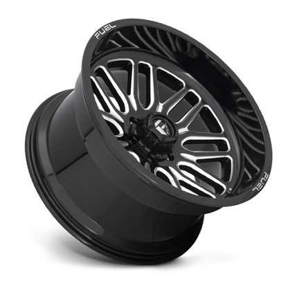 Aluminum 20X9 Ignite D662 Gloss Black Milled Fuel Off Road Wheels-7