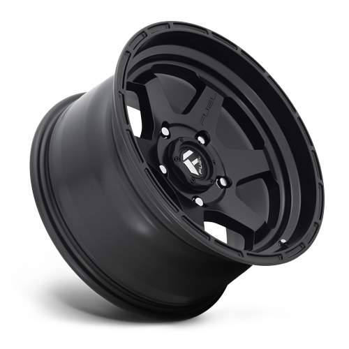 Aluminum 17X10 Shok D664 Matte Black Fuel Off Road Wheels-10