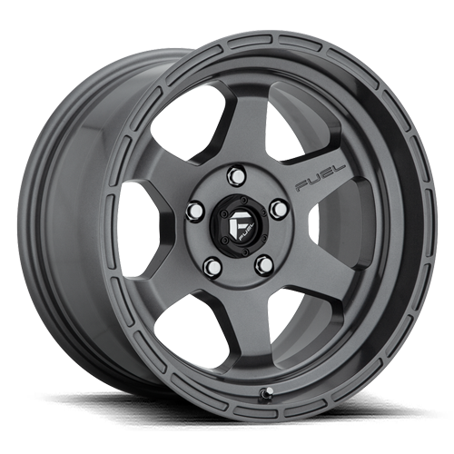 Aluminum 17X9 Shok D665 Matte Anthracite Gray Fuel Off Road Wheels-33