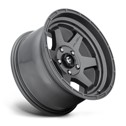 Aluminum 17X9 Shok D665 Matte Anthracite Gray Fuel Off Road Wheels-25
