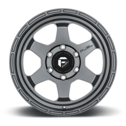 Aluminum 17X9 Shok D665 Matte Anthracite Gray Fuel Off Road Wheels-23