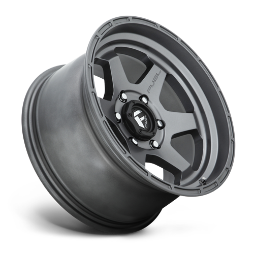 Aluminum 17X9 Shok D665 Matte Anthracite Gray Fuel Off Road Wheels-1