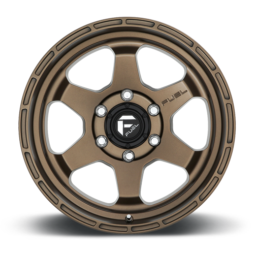 Aluminum 17X9 Shok D666 Matte Bronze Fuel Off Road Wheels-29