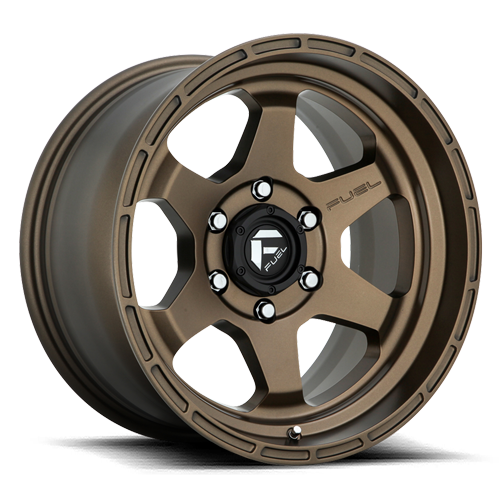 Aluminum 17X9 Shok D666 Matte Bronze Fuel Off Road Wheels-21