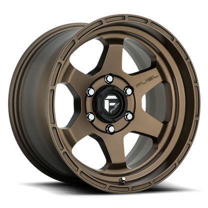 Aluminum 17X9 Shok D666 Matte Bronze Fuel Off Road Wheels-21