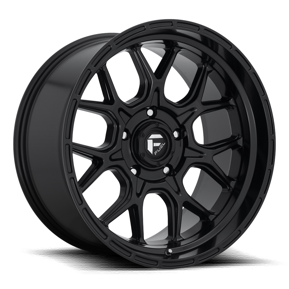 Aluminum 17X9 Tech D670 Matte Black Fuel Off Road Wheels-9