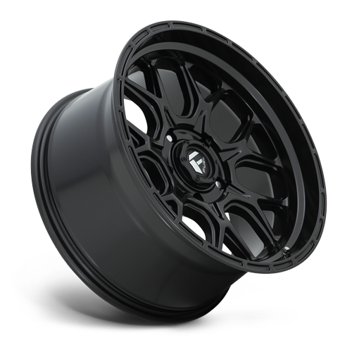 Aluminum 17X9 Tech D670 Matte Black Fuel Off Road Wheels-10