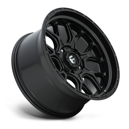 Aluminum 18X9 Tech D670 Matte Black Fuel Off Road Wheels-31