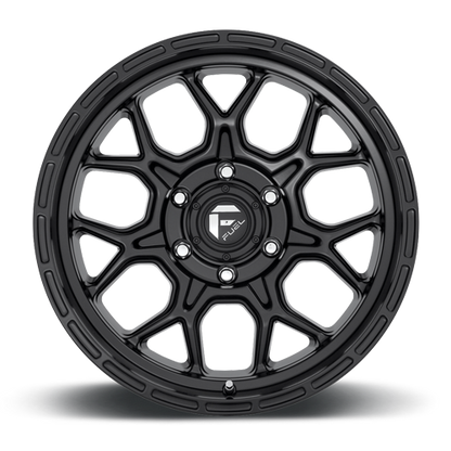 Aluminum 18X9 Tech D670 Matte Black Fuel Off Road Wheels-5