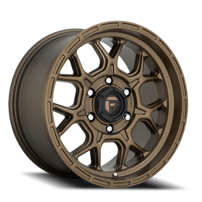 Aluminum 17X9 Tech D671 Matte Bronze Fuel Off Road Wheels-3