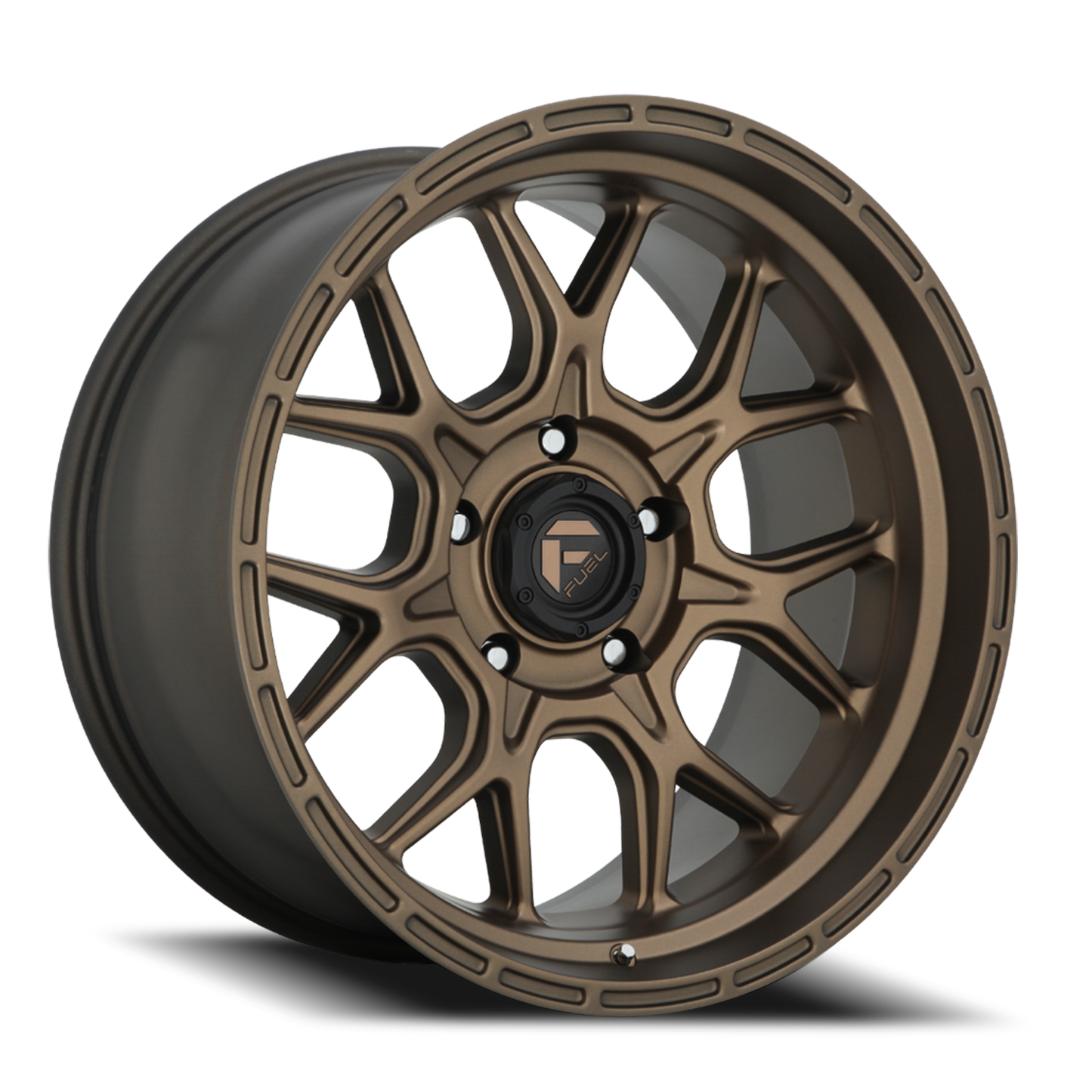 Aluminum 18X9 Tech D671 Matte Bronze Fuel Off Road Wheels-21
